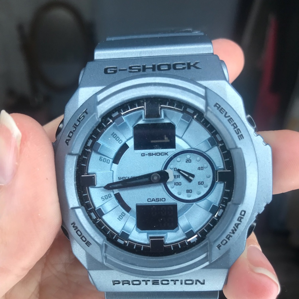 Men’s Light Blue G-Shock Watch